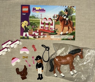 LEGO BELVILLE: Horse Jumping (7587) Missing Bricks- Horse NEW Sealed Package