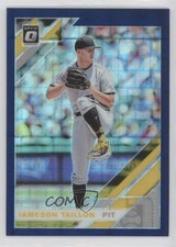 2019 Panini Donruss Optic Blue Pandora Prizm 67/99 Jameson Taillon #188 0q3