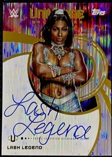 2025 TOPPS WWE UNIVERSE LASH LEGEND ON CARD AUTO #UNA-LLE