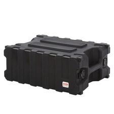 Cases Pro Series 4U Rack Case with Shallow 13 Depth, Roto Molded Made in USA