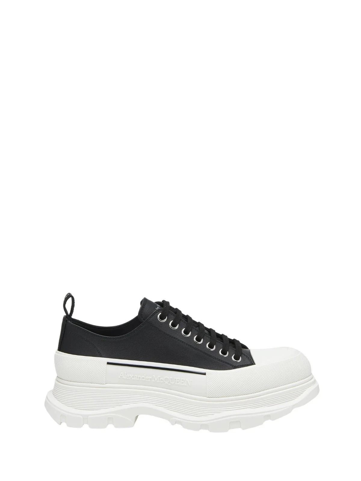 Alexander McQueen — ALEXANDER MCQUEEN Tread Slick $790 Men's Black/White Sneakers New Size 45