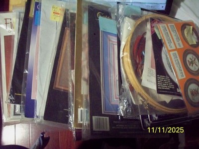 COUNTED CROSS STITCH KIT - ASSORTED - MIX BRANDS - U-PICK 1