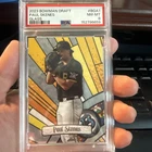 Paul Skenes 2023 Bowman Draft Bowman Glass #BGA1 PSA 8