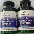 2 Packs, Triple Magnesium Complex, 400 mg, 200 Caps (2x100) Muscle & Bone Health