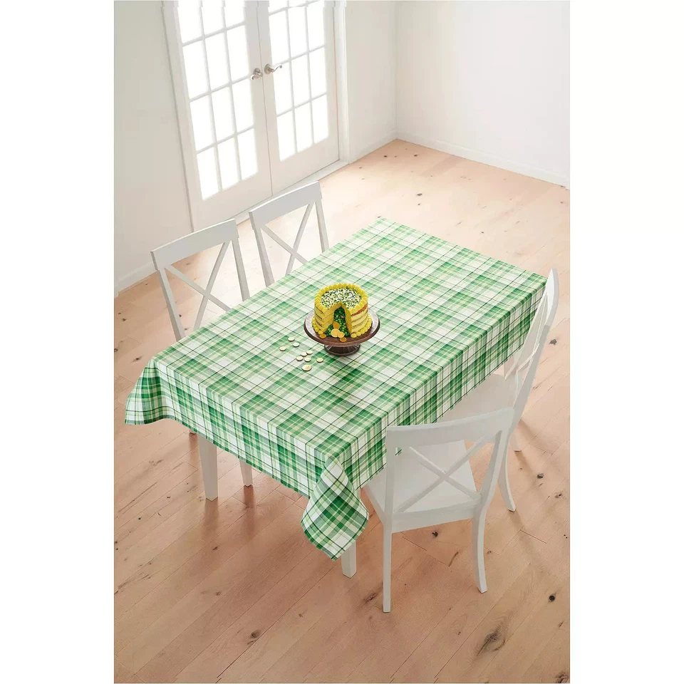 Lot 3 Celebrate Together St. Patrick's Day Table Cloth, Food Network Napkins NEW - Image 2 of 4