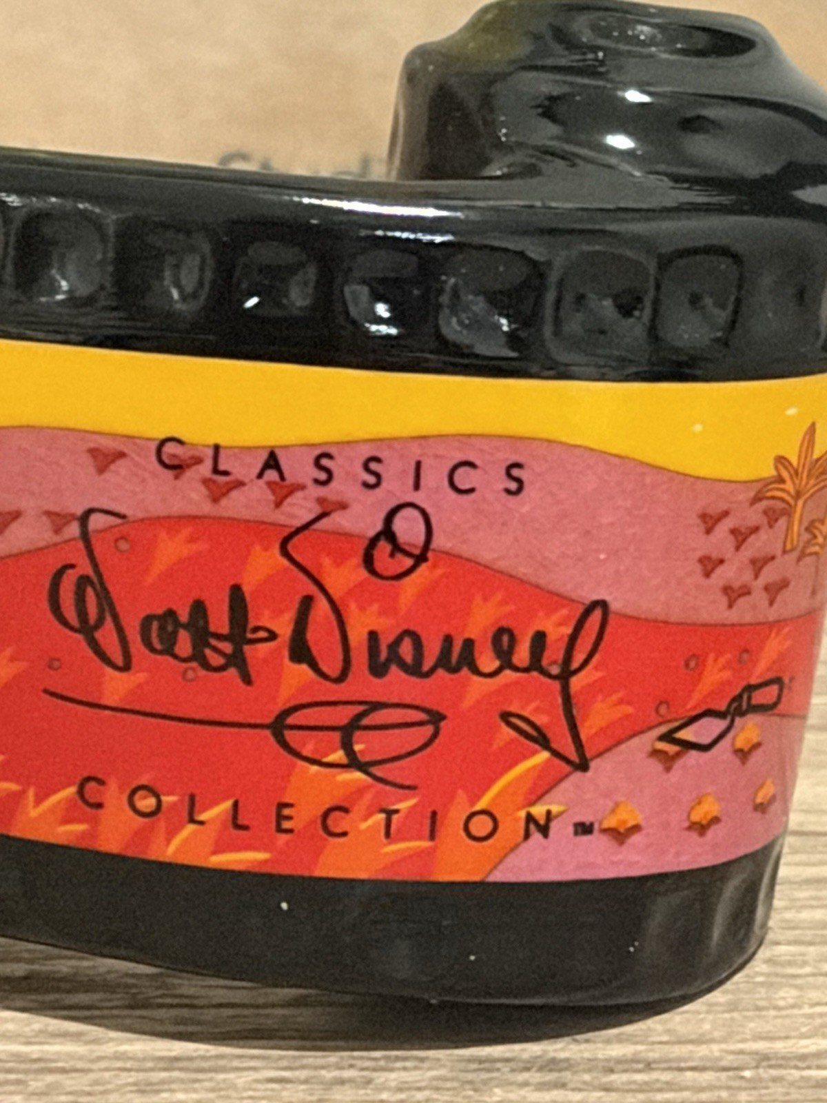 WDCC Disney Opening Title Scroll Porcelain Figurine 3" Box COA Three Caballeros