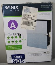 Genuine Winix Replacement HEPA Filter Type A 115115 with Three Carbon Prefilters