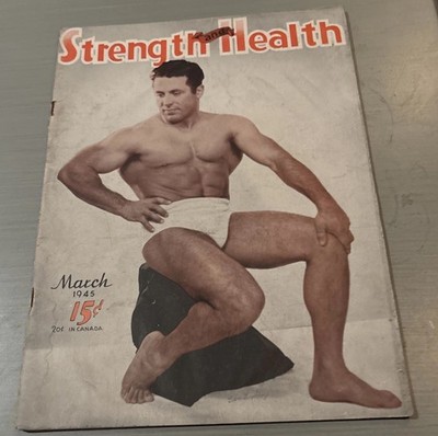 Sam Loprinzi - Strength & Health Bodybuilding Magazine - March 1945