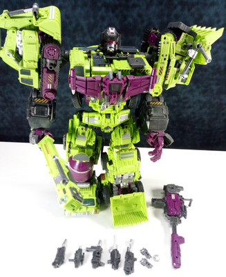 Jinbao Devastator G1 6in1 Oversized 45cm 17.7'' Action Figure No Box USA