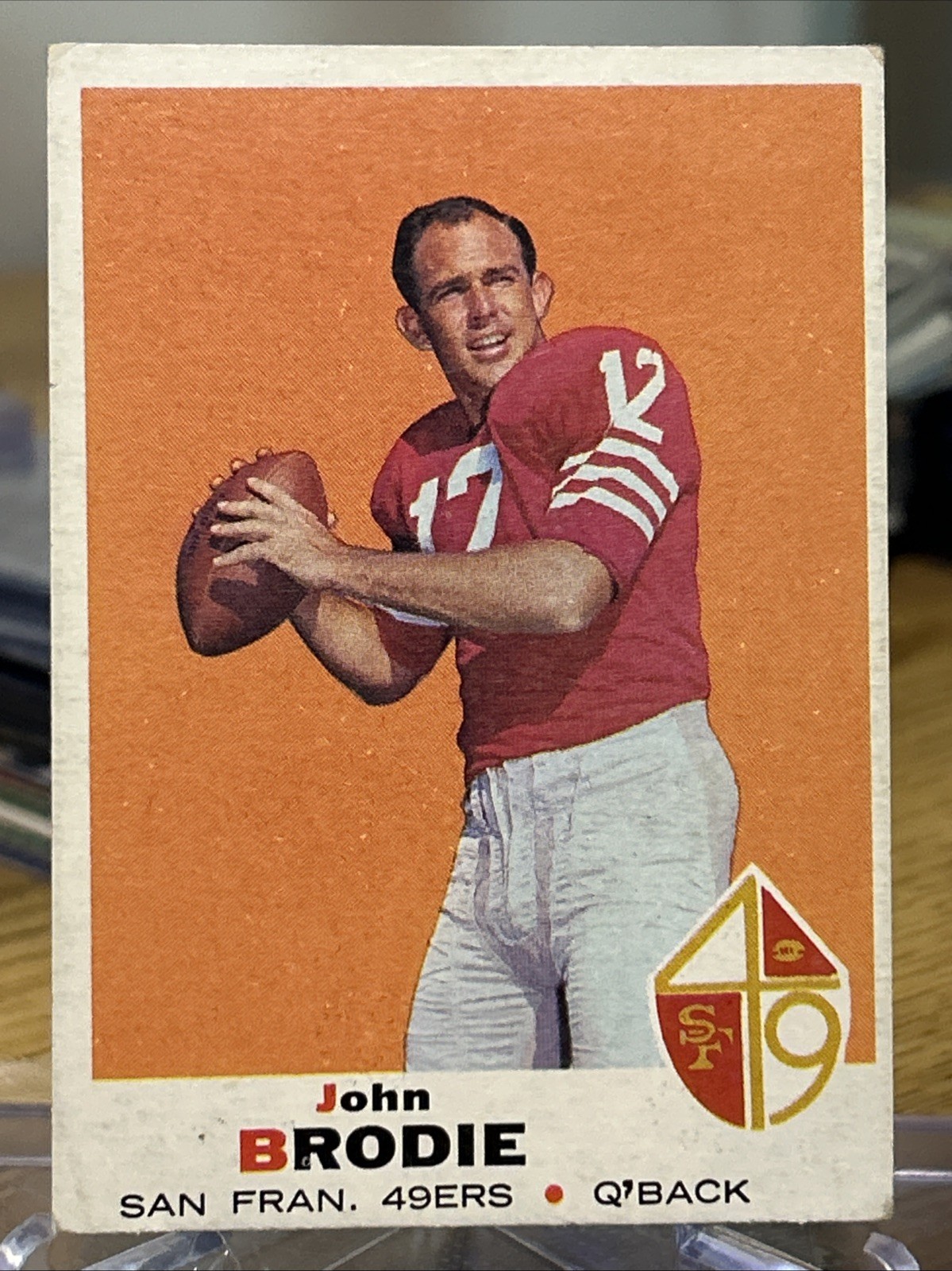 1969 Topps Set-Break #249 John Brodie VG - C33