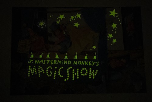 Hilary Knight Robert Kraus Night-Lite Magic Show 1975 Glow Art Plates Boxed RARE - Picture 5 of 19