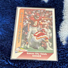 Pacific 1991 Pacific Nick Lowery Chiefs #210 NFL Rookie Card. rookie card picture