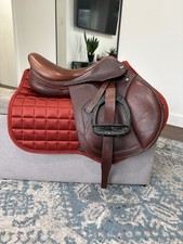 TECH 1 By Erreplus Jump Saddle 17  Wool Flock...