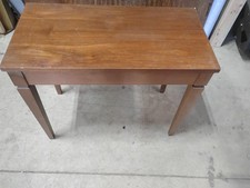 Vintage Organ Bench Measures 28in W x 22in T x 14in D MAKE OFFER 