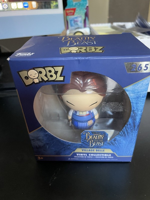 Disney Beauty and the Beast Village Belle 265 Dorbz Funko Pop Figure Set