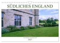 "Calendar 2027 · US Version · Southern England (Wall Calendar 2027 12\" × 8\" Lands"