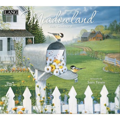Lang Companies,  Meadowland 2027 Wall Calendar by Sam Timm