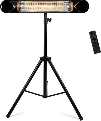 briza Infrared Electric Patio Heater Indoor/Outdoor Heater Portable Wall/Garage