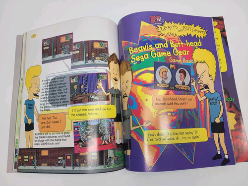 Beavis And Butt-Head Cheaters Guide Sega Gane Gear Super NES 1994 Great Shape - Picture 5 of 5