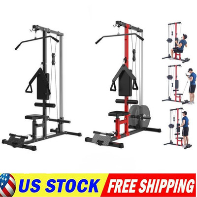 LAT Pull Down Machine for Home Gym Cable Machine with High & Low Pulley Station