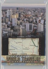 2021 Upper Deck Goodwin Champions World Traveler Map Relics Luanda Angola 0i9l