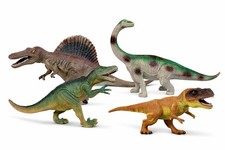Vintage Carnegie Safari Ltd Dinosaur Figures Lot Spinosaurus T-Rex K M 2003  2004