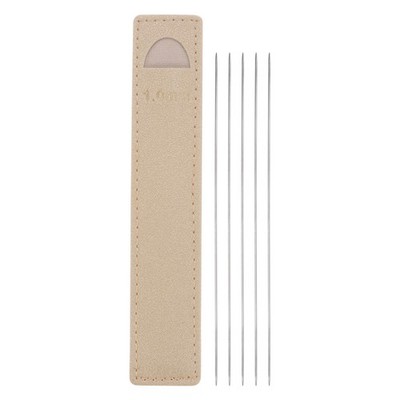 5 x Extra Fine Knitting Needles 1mm/0.04'' Dia 14cm/ 5.5'' Length Double Pointed