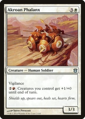 Akroan Phalanx | #2 | BNG | MTG | Regular | LP