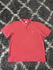 Brooks Brothers 346 Polo Shirt Men's XL Coral Red Short Sleeve Original Fit
