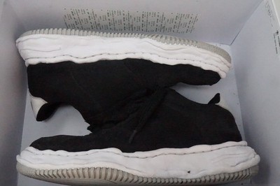 Maison Mihara Yasuhiro MMY Wayne Black and White Shoes Size 41 EU 8 US A09FW715