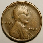 1923 S Lincoln Wheat Cent Penny VG-Details  "Actual Coin Pictured - Not Cleaned"