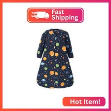 Hudson Baby Unisex Baby Premium Quilted Long Sleeve Sleeping Bag and Wearable Bl