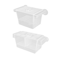 Aquarium Breeding Chamber Isolation Box For Pregnant Fish Safe 2PCS