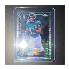 2023 Topps Chrome Rookie B.Hayshul Tuten #389 Jacksonville Jaguars Football NFL