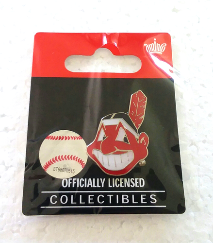 Cleveland Indians Pins MINT RARE Chief Wahoo Logo Pin MLB Collector Baseball Pin - Picture 5 of 5