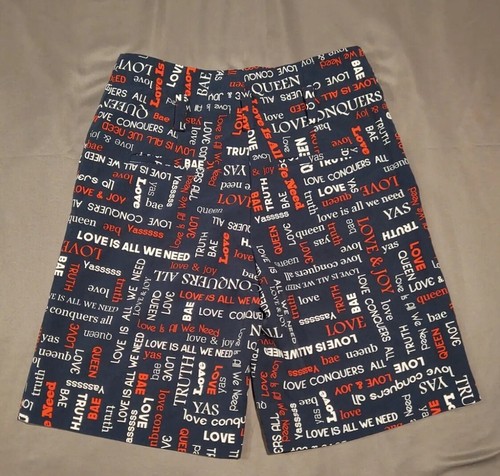 New York & Co Women's 7th Avenue Bermuda Shorts Size 6 Multicolor - Picture 2 of 11