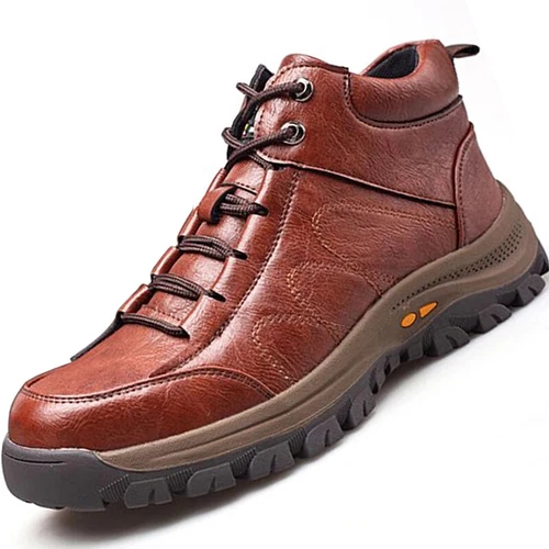 Men Safety Shoes Work Boots Steel Toe Shoes Safety Boots Anti-Smashing Sneakers - Picture 8 of 25