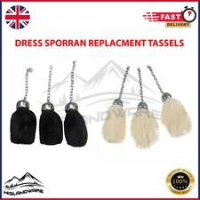 Scottish Kilt Sporran Tassels Highlander Outfit Dress Sporran Replacement Tassel