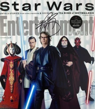Ray Park Star Wars Rare Hand Signed Autographed 10x8 Photo HGA COA