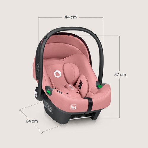 Baby Autositz 40-87 cm LIONELO ASTRID i-Size Babyschale Gruppe 0+ bis: 16,00 kg - Bild 5 von 15