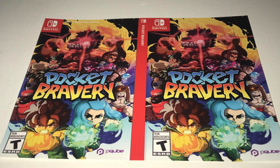 Pocket Bravery Nintendo Switch PROMO COVER PQube Promotional Gamer Gift Ideas