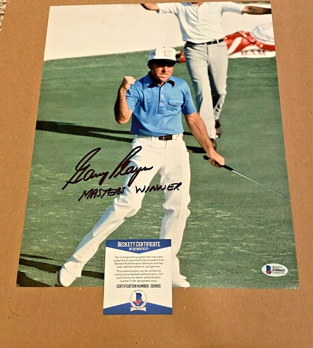 Gary Player Autographed Signed 11X14 PHOTO W/INSCRIPTION BECKETT CERTIFIED 