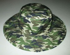Wonder Nation Kids Camo Bucket Camping Safari Outdoors Hat One Size Fits Most