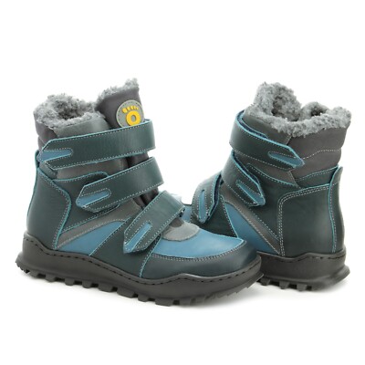 Memo Davos Orthopedic Winter Boots for Boys with Ankle Support