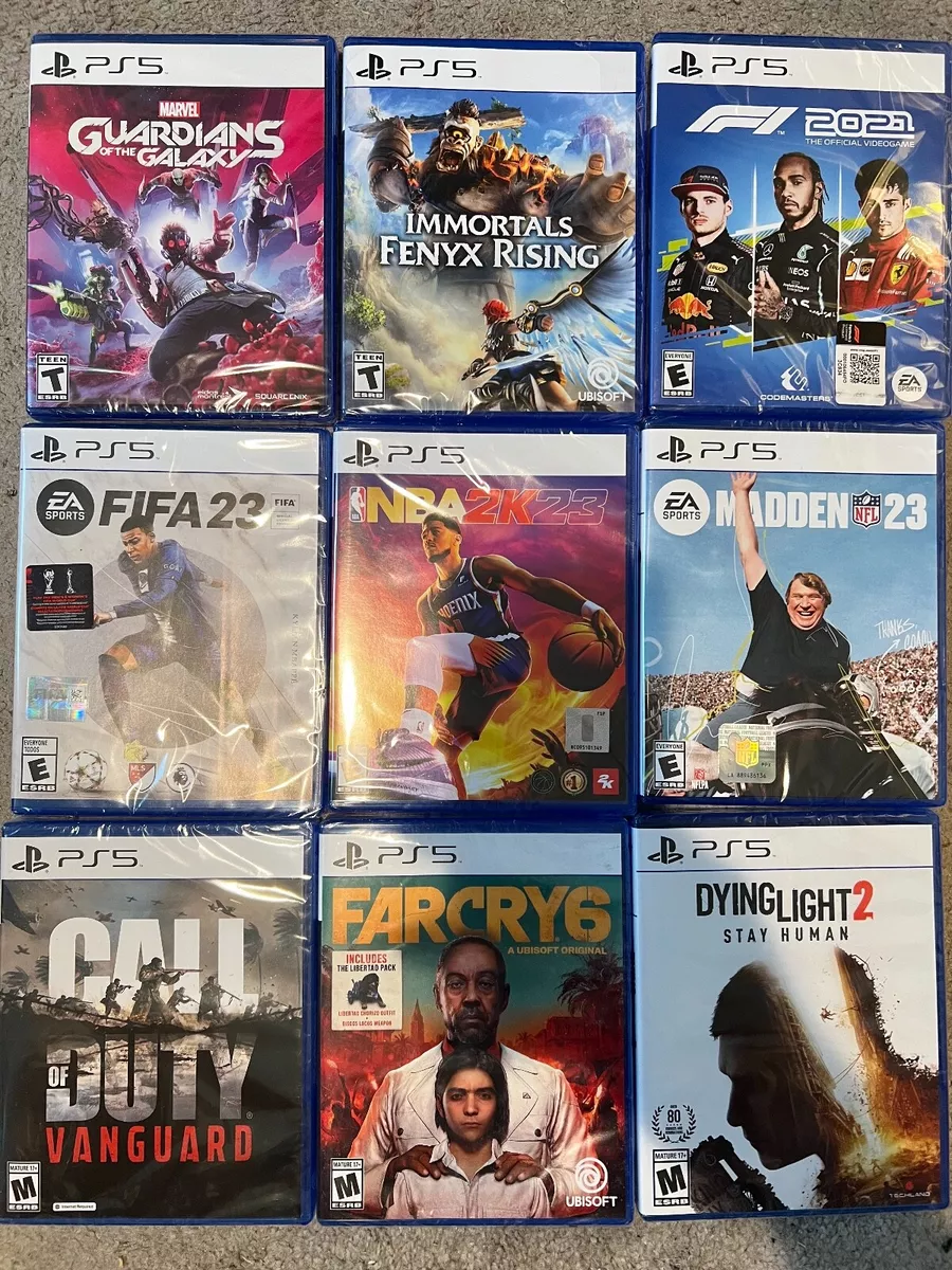 Brand New PS5 Games/FIFA 23/NBA 2k23/Madden 23/F1 2021 ~ Fast Free Shipping!