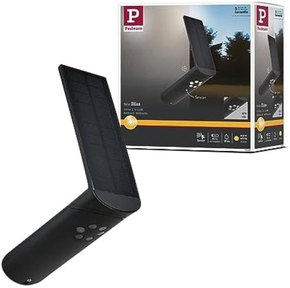 Paulmann Ilias 942.6 Lampada Solare LED Esterno Antracite Offerta
