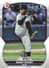 2023 Bowman Draft Baseball Isaiah Coupet #BD-37    1st