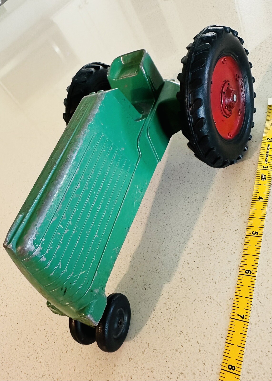 Slik Toy Tractor SLIK-TOY ALUMINUM GREEN Vintage OLIVER