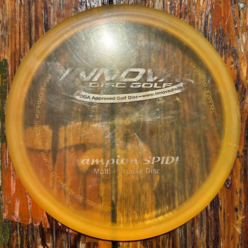 Innova Champion Spider PFN Patent Number Pre Flight Pearly Disc Golf 174g 5.5/10