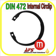 DIN 472 Internal Circlip Retaining Snap Ring Carbon Spring Phosphate all Size UK